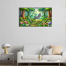 Load image into Gallery viewer, AB Diamond Painting - Full Round - Forest animal (70*40CM)
