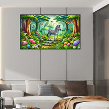 Load image into Gallery viewer, AB Diamond Painting - Full Round - Forest animal (70*40CM)
