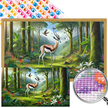 Load image into Gallery viewer, AB Diamond Painting - Full Round - Forest animal (70*40CM)
