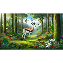 Load image into Gallery viewer, AB Diamond Painting - Full Round - Forest animal (70*40CM)
