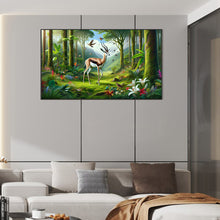 Load image into Gallery viewer, AB Diamond Painting - Full Round - Forest animal (70*40CM)
