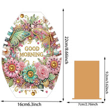 Load image into Gallery viewer, DIY Diamond Painting Wooden Necklace Display Stand Holder (Butterfly Flowers)

