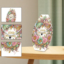 Load image into Gallery viewer, DIY Diamond Painting Wooden Necklace Display Stand Holder (Butterfly Flowers)
