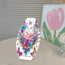 Load image into Gallery viewer, Diamond Painting Wooden Necklace Display Stand Holder (Butterfly Heart Flowers)
