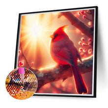 Load image into Gallery viewer, Diamond Painting - Full Round - Red cardinal (40*40CM)
