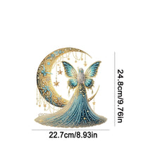 Load image into Gallery viewer, Acrylic Moonlight Goddess Diamond Art Hanging Pendant for Garden Window Decor(A)
