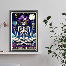 Load image into Gallery viewer, Diamond Painting - Full Round - Skull tarot (40*60CM)
