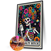 Load image into Gallery viewer, Diamond Painting - Full Round - Skull tarot (40*60CM)
