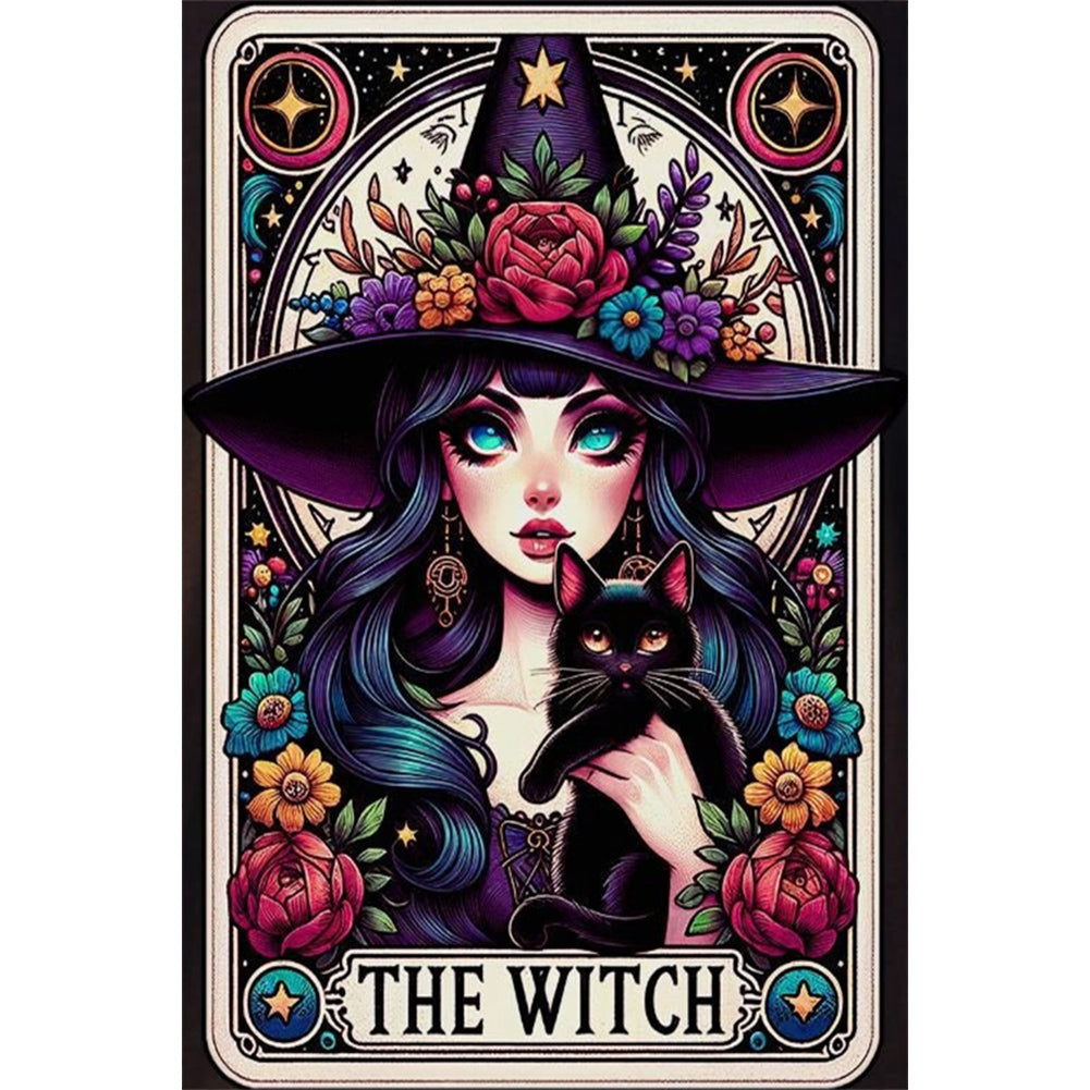 Diamond Painting - Full Round - Skull tarot (40*60CM)
