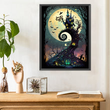 Load image into Gallery viewer, Diamond Painting - Full Round - Tree in the moonlight (30*40CM)
