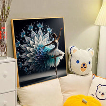 Load image into Gallery viewer, Diamond Painting - Full Round - Dancing peacock skirt beauty (40*40CM)
