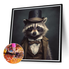 Load image into Gallery viewer, Diamond Painting - Full Round - Raccoon (40*40CM)
