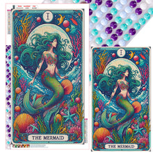 Load image into Gallery viewer, Diamond Painting - Full Round - Cartoon mermaid (40*70CM)
