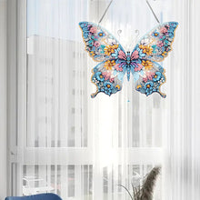 Load image into Gallery viewer, Acrylic Special Shaped Flower Butterfly Diamond Painting Hanging Home Decoration
