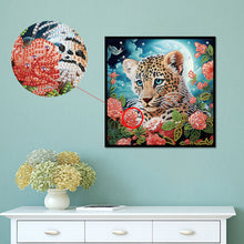 Load image into Gallery viewer, Diamond Painting - Partial Special Shaped - Leopard (30*30CM)
