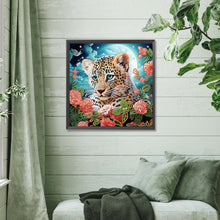 Load image into Gallery viewer, Diamond Painting - Partial Special Shaped - Leopard (30*30CM)
