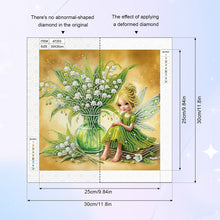 Load image into Gallery viewer, Diamond Painting - Partial Special Shaped - Elf fairy (30*30CM)
