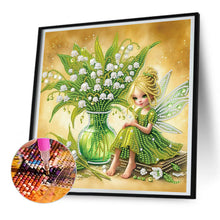 Load image into Gallery viewer, Diamond Painting - Partial Special Shaped - Elf fairy (30*30CM)
