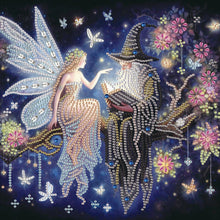 Load image into Gallery viewer, Diamond Painting - Partial Special Shaped - Elf fairy (30*30CM)
