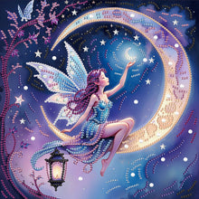 Load image into Gallery viewer, Diamond Painting - Partial Special Shaped - Elf fairy (30*30CM)

