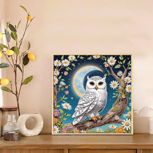 Load image into Gallery viewer, Diamond Painting - Partial Special Shaped - Owl (40*40CM)
