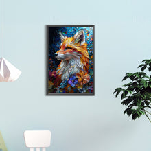 Load image into Gallery viewer, Diamond Painting - Full Round - Flower fox (40*60CM)
