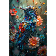 Load image into Gallery viewer, Diamond Painting - Full Round - Flower bird (40*60CM)
