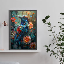 Load image into Gallery viewer, Diamond Painting - Full Round - Flower bird (40*60CM)
