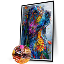 Load image into Gallery viewer, Diamond Painting - Full Round - Flower puppy (40*60CM)
