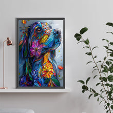 Load image into Gallery viewer, Diamond Painting - Full Round - Flower puppy (40*60CM)
