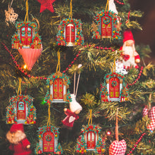 Load image into Gallery viewer, 8Pcs Acrylic Special Shaped Christmas Theme Diamond Painting Hanging Decorations
