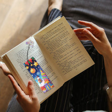 Load image into Gallery viewer, 3Pcs Special Shaped Merry Christmas Diamond Painting Bookmark Making Kit Decor
