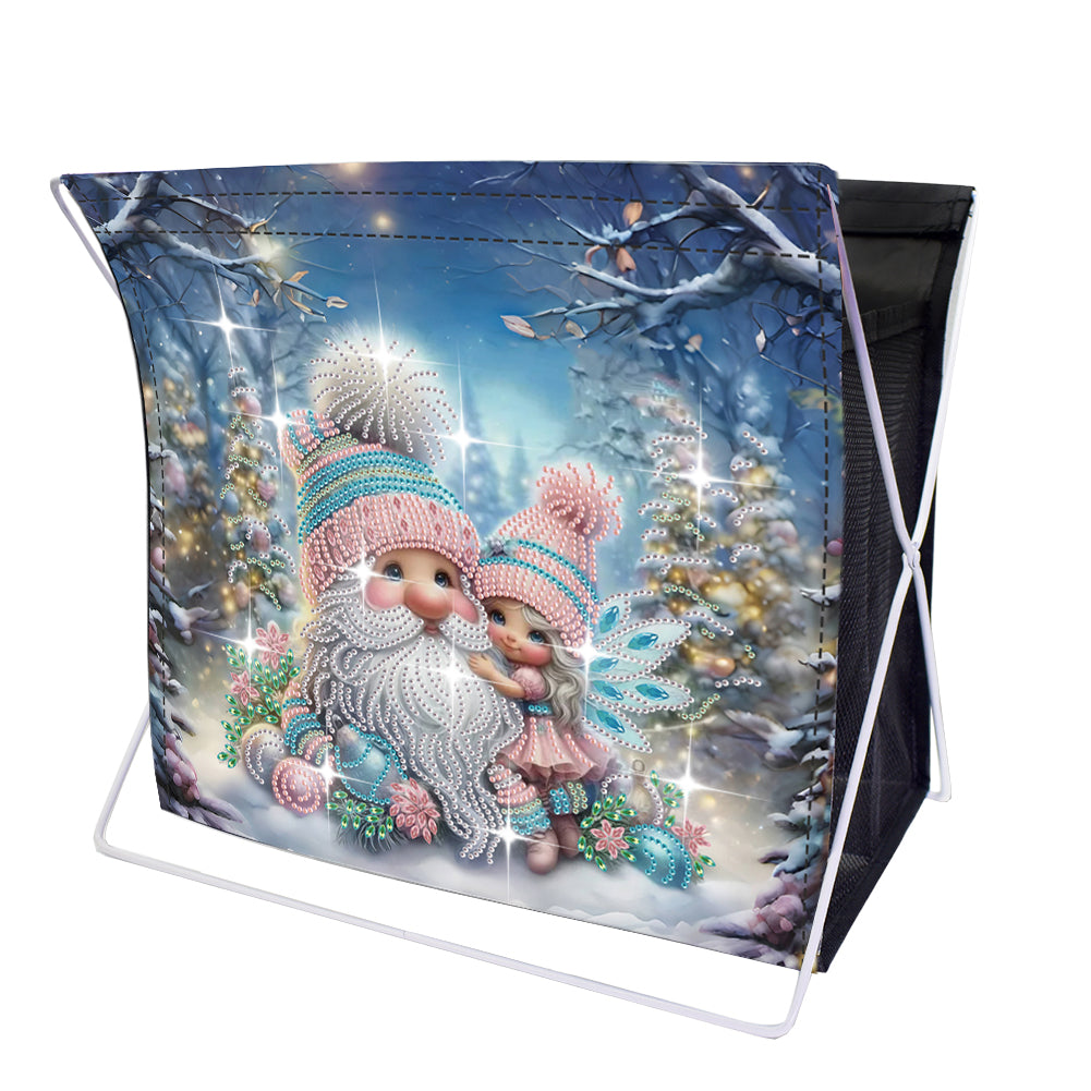 Santa Claus Special Shape DIY Diamond Painting Storage Rack for Adults Kids