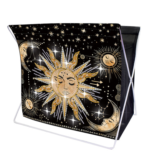 Sun And Moon Special Shape DIY Diamond Painting Storage Rack for Adults Kids
