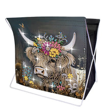 Load image into Gallery viewer, Cow Special Shape DIY Diamond Painting Sundries Storage Rack for Adults Kids
