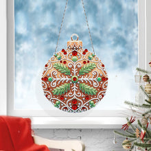 Load image into Gallery viewer, 3Pcs Acrylic Christmas Gnome 5D DIY Diamond Painting Dots Pendant for Art Crafts
