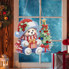 Load image into Gallery viewer, 3Pcs Acrylic Christmas Gnome 5D DIY Diamond Painting Dots Pendant for Art Crafts
