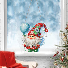 Load image into Gallery viewer, 3Pcs Acrylic Christmas Gnome 5D DIY Diamond Painting Dots Pendant for Art Crafts
