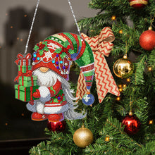 Load image into Gallery viewer, 3Pcs Acrylic Christmas Gnome 5D DIY Diamond Painting Dots Pendant for Art Crafts
