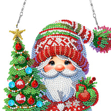 Load image into Gallery viewer, 3Pcs Acrylic Christmas Gnome 5D DIY Diamond Painting Dots Pendant for Art Crafts
