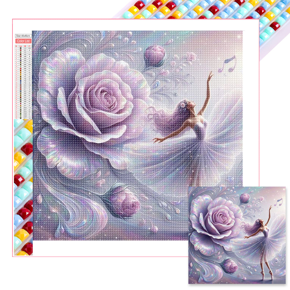 Diamond Painting - Full Square - Dancer (40*40CM)