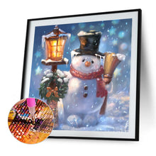 Load image into Gallery viewer, Diamond Painting - Full Square - Christmas snowman (40*40CM)
