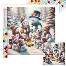 Load image into Gallery viewer, Diamond Painting - Full Square - Christmas snowman (40*40CM)
