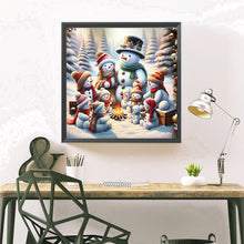 Load image into Gallery viewer, Diamond Painting - Full Square - Christmas snowman (40*40CM)
