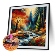 Load image into Gallery viewer, Diamond Painting - Full Square - Autumn maple forest (50*50CM)
