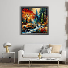 Load image into Gallery viewer, Diamond Painting - Full Square - Autumn maple forest (50*50CM)
