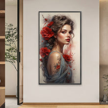 Load image into Gallery viewer, Diamond Painting - Full Square - Flower girl (40*70CM)
