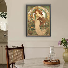 Load image into Gallery viewer, Diamond Painting - Full Round - Plant and girl (30*40CM)
