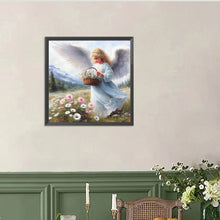 Load image into Gallery viewer, Diamond Painting - Full Round - Angel girl (40*40CM)
