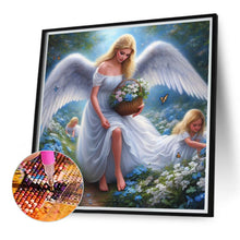 Load image into Gallery viewer, Diamond Painting - Full Round - Angel girl (40*40CM)
